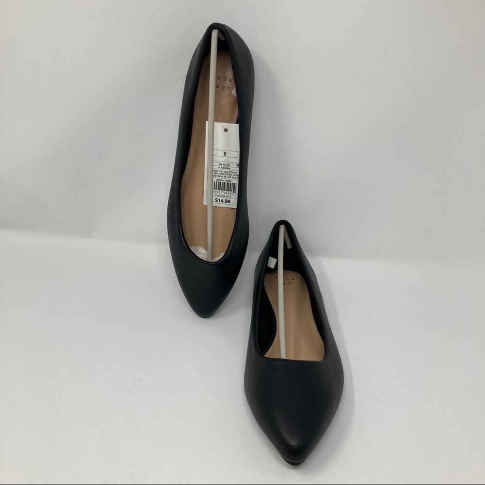 Women's Kora Pointed Toe Ballet Flats - A New Day - Picture 7 of 16